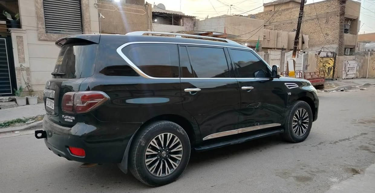 نيسان باترول وكاله  2017
مكفوله سياره فقط طخه زغيره يم الباب 
 باقي كفاله  ماشيه ١٧٥ الف 
محرك كير واير بشرط مامفتوح 
سيارة حيل نظيفة كلشي عل بلاد جديد 
سنوية هزة كلشي جديد مدفوع لـ
باسمي السنوية بشرط تحويل وغرامـة
سيارة مابيـها دينار مصرف كامل من كل نواحي
رقم صاحب سيارة *********** 
العنوان بغداد مجمع بسمايه
