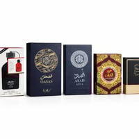 خمسة عطور إماراتية فاخرة 5 عطور فقط بـ 25,000 بمناسبة قدوم العيد  🎁 تو...