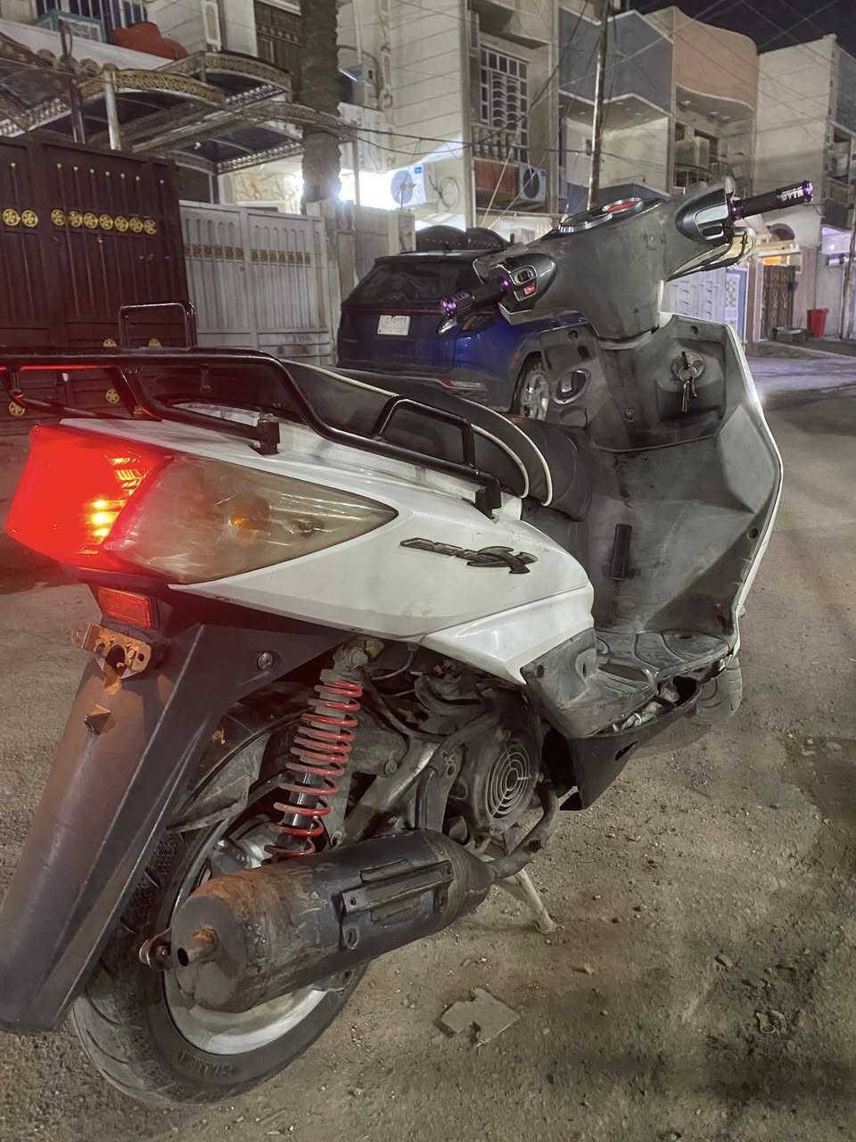 سلام عليكم سكنس فحل ياباني قبق نفخ ستاند حساس 😝💯
دراجه جاهزه وين ميعبجك شغل وطلع الله شاهد دراجه لوك 
مكينه شلعه معدل مكفوله مفتوحه مره 🌿شلعه معدل 🧿
بريكات كامله تايرات جدد كفر بلاد نقص ترايش وجاملغ الامامي موجود بس نكسر دشبول شغاله بك لايت 💡
دراجه رايده 600وبيها مجال مكاني بغداد شعب حي اور 
***********
