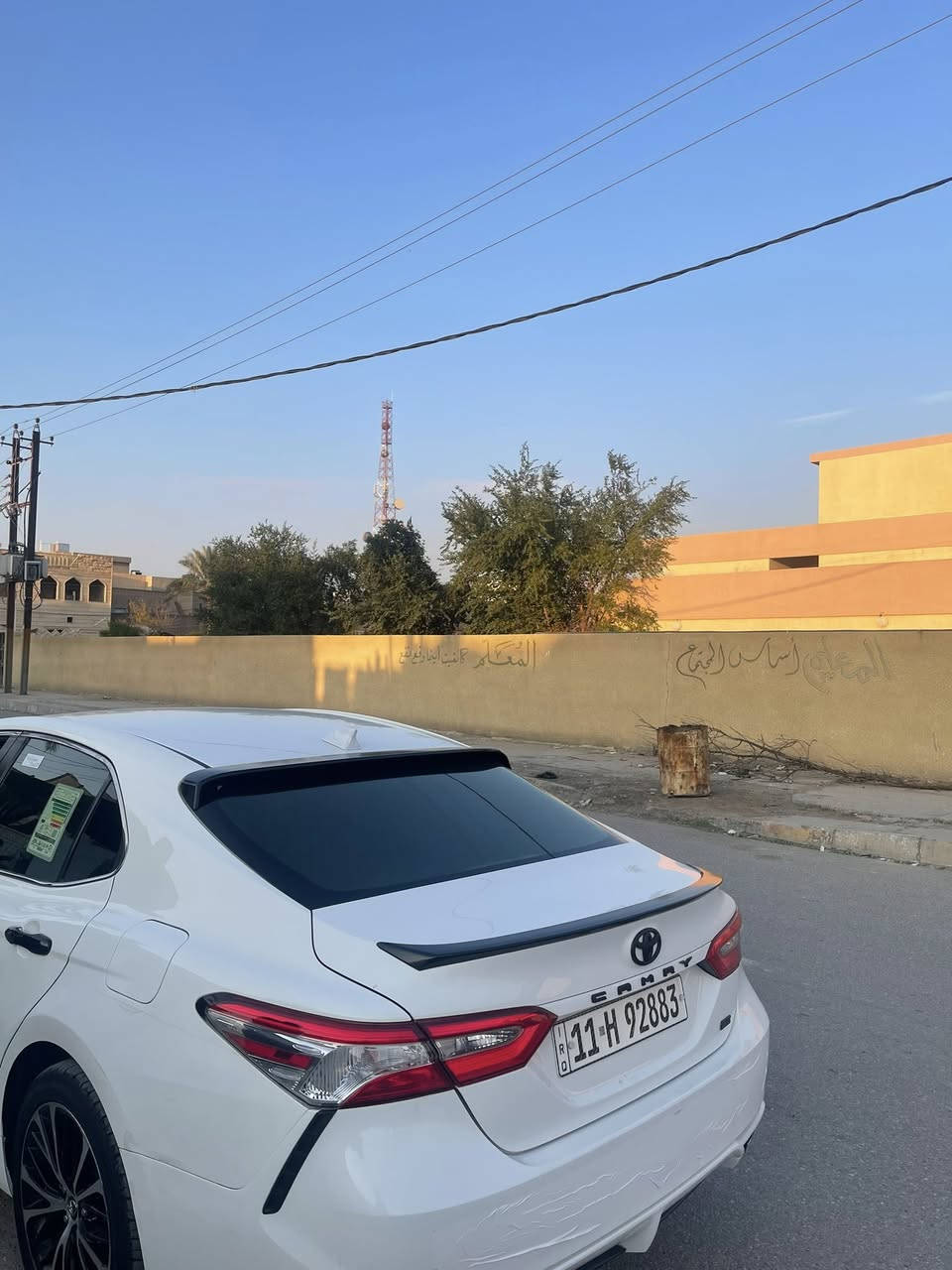 السلام عليكم 
كامري 2018 للبيع مواصفات se
السياره جاهزه من كلشي الضرر مالتها فقط قطعتين  السياره احلا من الصور جاهزه من كلشي🔥 محرك ممفتوح والكير شرط
se
شفتات سترين•
    
تحكم ستيرن•

مثبت سرعه•

كشن كهربائي السايق فقط•

تكريت📍
 
للأستفسار اكثر الاتصال ع الرقم 

***********
احسان الخيال
