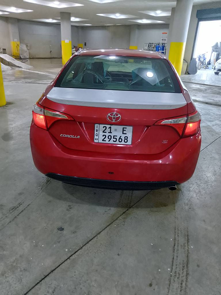 كورلا 2016 وارد أمريكي مواصفات S شفتات أستيرن 7 نمر كوشن جلد سياره 3 قطع صبغ بدون أي دواخل أيرباك بس أستيرن سياره بيه حالوب خفيف سونر موجود ويه منشور كير ومكينه بشرط ما مفتوح سياره كل نقص مابي  رقم سنويا جديد تريد تحويل تريد وكاله 
العنوان ديالى خانقين السعر 115 وبيه مجال 
للاستفسار ***********
