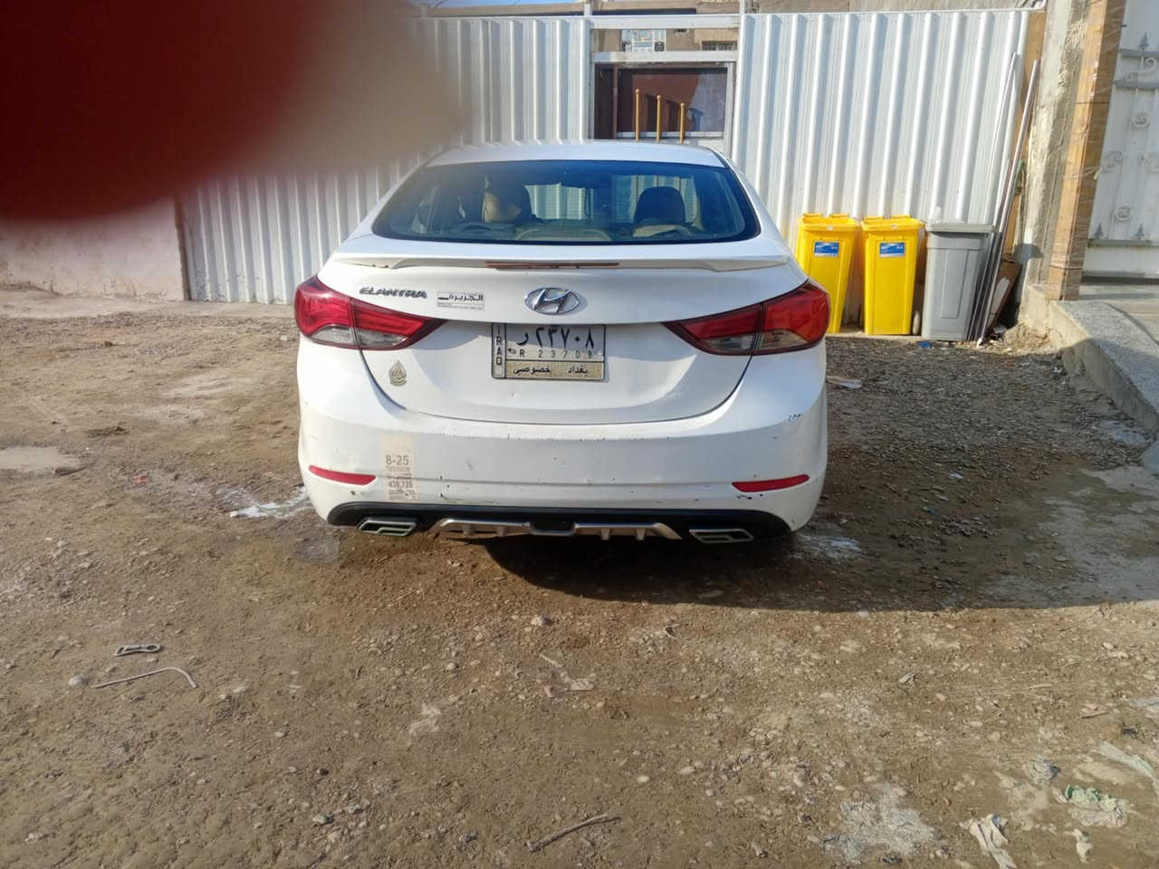 سلام عليكم النترا 15خليجي موصفاته عده البصمه مكان بغداد ابو غريب السعر 115بيه مجال قليل 
***********
