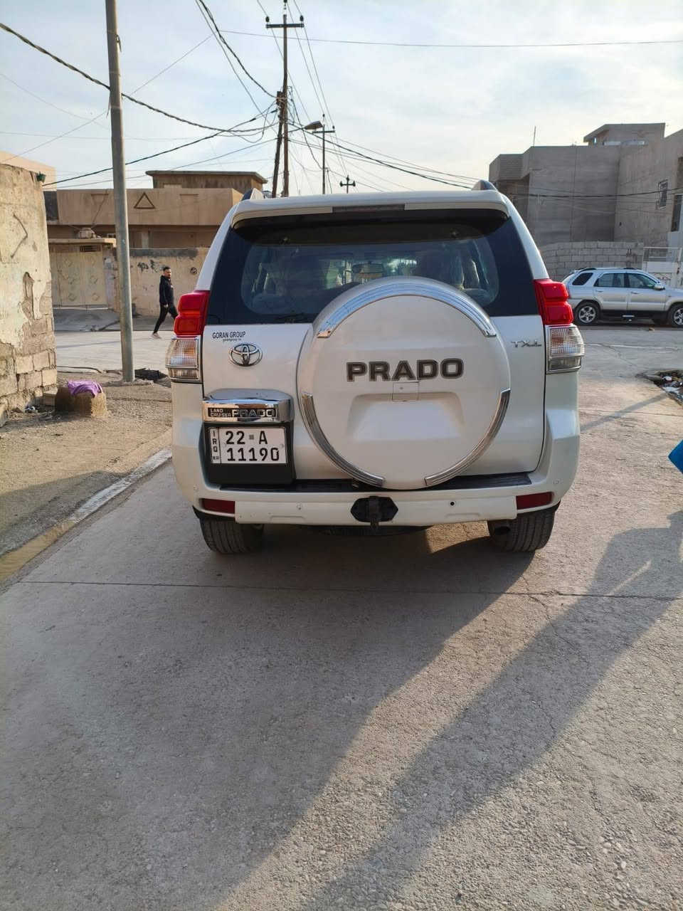 للبيع برادو 2010
📍كفالة عامة..📍رقم مميز
📍دواخل نظيف..📍 المري شفط
بارد فقط جاملغ جهة السكن 
شخوط بسيطة
📍العنوان كركوك 
السعر 220 (مجال بسيط)
الاتصال : ‏‪***********‬‏
