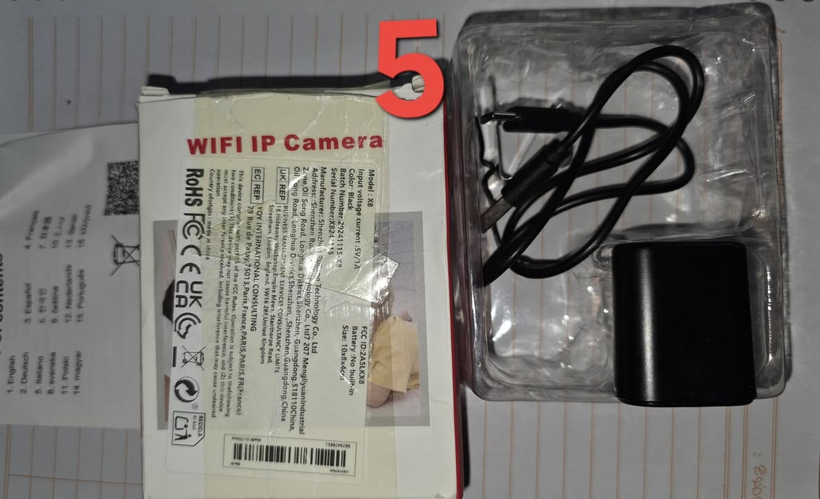 الكترونيات امازون جديده غير مستعمله للبيع ومؤشر ارقام كل قطعة ممكن بيها جميعها ( شلع )
1 داش كام للسيارة  امامي وخلفي صورة وصوت كاشف حركة تريط على الموبايل واي فاي فول تسجيل  السعر 40 الف

2 كامرا دوار صورة وصوت بي تي زد تربط عالموبايل واي فاي تسجيل 13 الف 

3 كامرا دوار صورة وصوت بي تي زد تربط عالموبايل واي فاي تسجيل 13 الف 

4 جرس باب صورة وصوت والتقاط صورة القطعة الخارجه شحن والداخليه عالشاحنه مال موبايل يربط عالموبايل واي فاي يرن عندك وبالبيت وتحكي من خلاله مع اللي رن الجرس ويجاوبك صورة وصوت السعر 20 الف 

5 كامرا صغيرة 2 سم صورة وصوت تحكي من خلالها ويرد عليك الطرف الثاني تربط عالموبايل واي فاي ممكن تستعملها بالسياره او في البيت او المكتب عالشاحن يو اس بي تسجيل عن طريق الرام والربط عالموبايل واي فاي وتلتقط صور من خلال الموبايل السعر 15 الف

6 كامرا صورة وصوت وتسجيل وتربط عالموبايل واي فاي تلتقط صور عن طريق الموبايل تتحدث صورة وصوت مع المقابل وبيها كاشف للحركة تربط يو اس،بي شاحن ممكن توضع في المنزل او السيارة او المكتب السعر 20 الف 

7 جهاز على شكل ساعة ذكية صحية معاه سيرين وشاحن تدوم لفترة طويلة ضد الماء تقيس ضغط الدم ودقات القلب ونسبة الاوكسجين في الدم والسعرات الحراريه وعدد الخطوات وبيها مواصفات كثيرة ويجيك اشعارات على ايدك على شكل هزاز عند الاتصال والاشعارات والمسجات في حال الموبايل بعيد عنك او في يدك تستعمل في الجم او تلبس بشكل دائمي تعطيك منبهات عند النوم في حال انخفاض او ارتفاع الضغط او نبضات القلب وتربط عالموبايل السعر 25 الف 
الموصل حي المثنى 
*********** وبيه واتس اب
