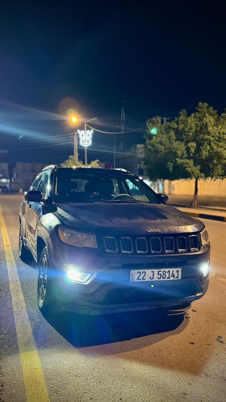 جيب كومباس٢٠١٧
•الرقم: اربيل الرقم الجديد الانكليزي سنويه جديده السعر 120

***********

 •

ماشي ١٠٤ الف ميل و قابل للزيادة 

•المواصفات : عاديه 

▪️بصمة

▪️المحرك: 2.4 (اربعة سلندر)

▪️لايتات زينون اصل مع حاجب LED مع كشافات            دعامية زينون

كشافات ليليه 

فورويل 4X4

▪️كامرة خلفية 

▪️حساس خلفي

▪️كشنات السيارة جلد اسود اصل 

▪️تدفئة لكشنات المقدمة

▪️شاشة الدشبول حجم كبير

▪️تبريد قطعتين امامي وخلفي

▪️سايد بريك دكمة

▪️سستم صوت

▪️تحكم ستيرن 

▪️نظام ABS مانع انزلاق

حادث جاملغ وبنيد السونار موجود
