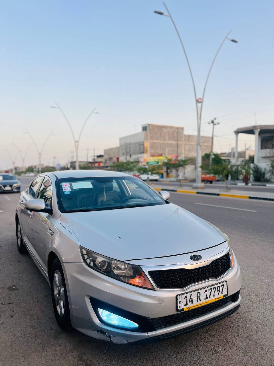 السلام عليكم كي فايف للبيع موديل 2012 بسمي وارد كوري مكفوله مـن ضربه وتبديل بيهة بـس صبغ قطع السعر 115 عنواني البصره القبله ***********
