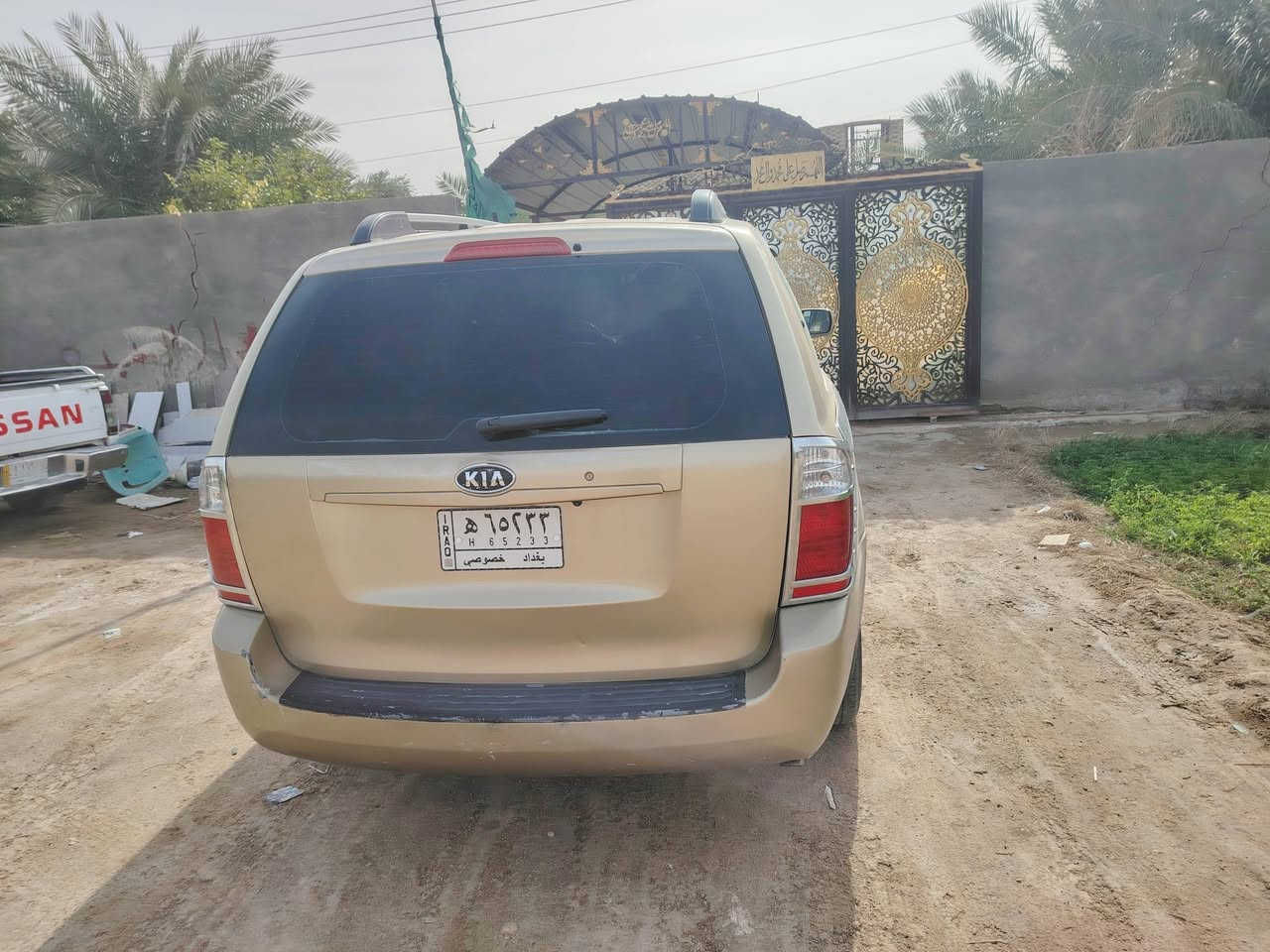 سيدونه مديل ٢٠٠٨ رقم بغداد  وجاهزة المكان بالسماوة قضاء الرميثة سيارة جاهزة وبيها رشات صبغ أثر جراد شرط احلا من الصور  مكينة كير تبريد حداديه تخم تاير كلة كفالة شرط  ٠سعرة ١٣٠
***********
