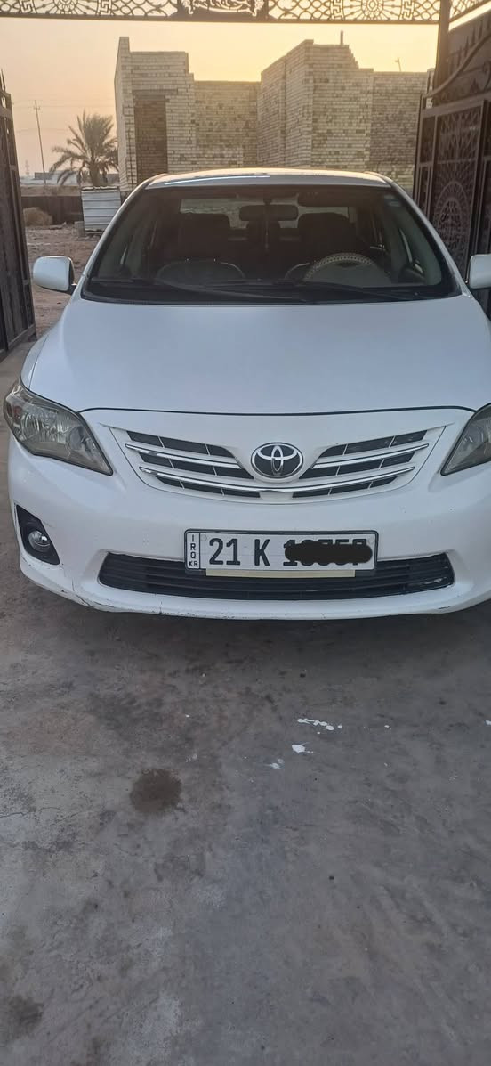 السلام عليكم للبيع كورلا 2011خليجي محرك 1800رقم سليمانيه بسمي مكان السياره الرمادي استفسار على رقم ***********وات ساب
