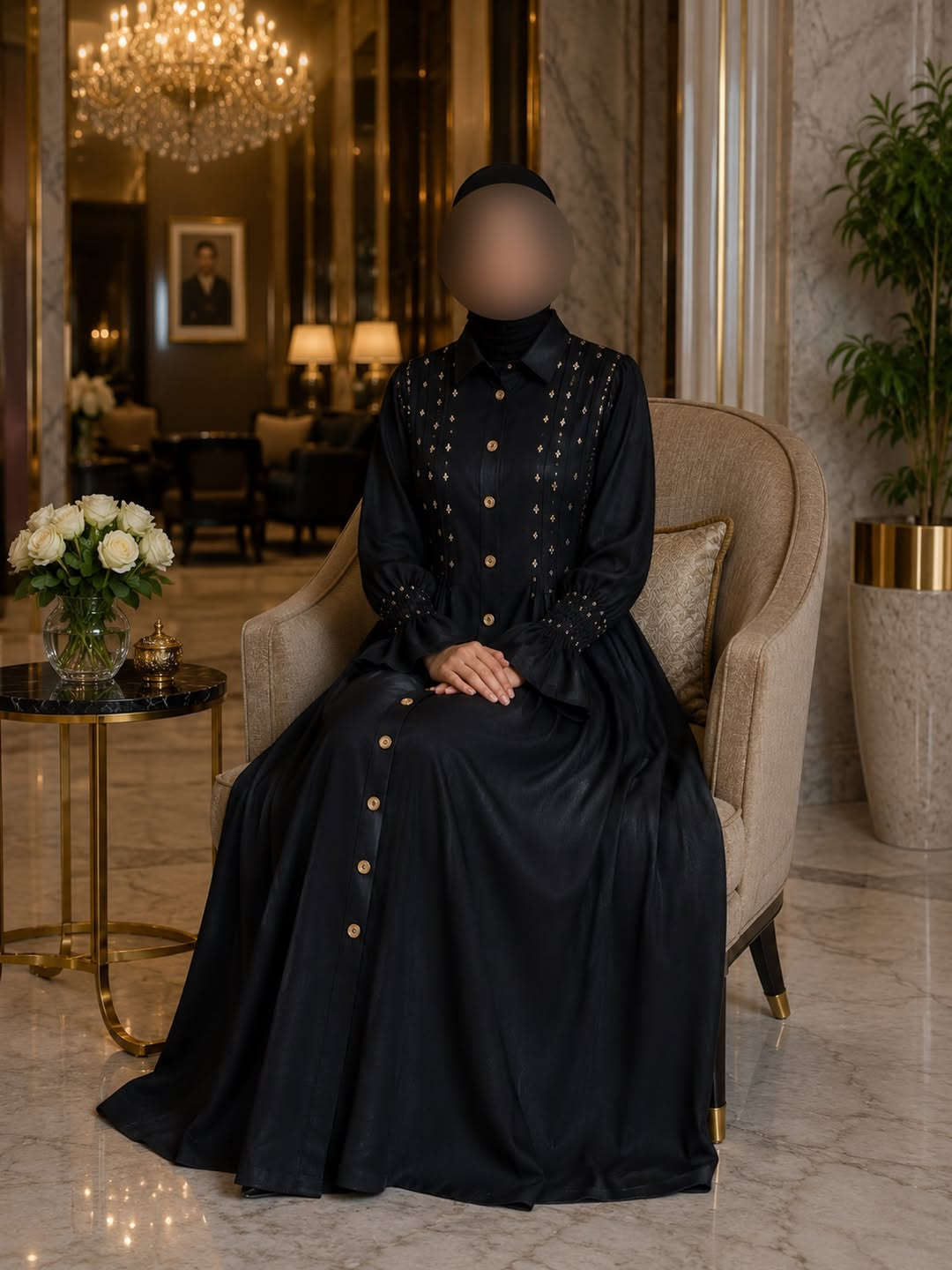 ازياء فاتنة
نفنوف طويل فخم للمحجبات
طول ڪـامل مو ميني يلبس لحد طول 175 سم 
موديلات فاتنة… ماتتفوت 
حصراً من ماركة فاتنة 
• الفستان صيفي ترف 
• الضهر عدل مو مكسر 
• الردن حبل داخلي تتشد حسب الرغبه
• مناسب لكل الاعمار 

• ⁠ ✨
قطعة تبقى وياج سنين وما تبطل موديلها 👌

متوفر حالياً بكمية محدودة
راسلينا خاص واحجزي بسرعة قبل النفاذ 💌

#ازياء_فاتنة⁩⁩
قالب راهي 
___________________________ 
🖊️ االــخـــــــاامــة ) :- 
كتان اسباني مشخط :- يعتبر قماشاً "رسيناً" أي أنه ينسدل على الجسم بنعومة دون أن يلتصق به
- ⁠يكون مطفياً (بدون لمعة).
- ⁠ يتميز بأنه قماش ساتر لا يشف ما تحته، رغم خفة وزنه.
❥❥ ─── ❥❥❥❥ ─── ❥❥

القياسات 1/2/3/4 

🌱قياس 1):- 
تلبس وزن من 70 الى 80 كــــيـلـو ⚖️ 
يعني يلبس قياس. 40 . 42. 44 

🌱قياس 2 ):- 
تلبس وزن من 80 الى 90 كــــيـلـو ⚖️ 
يعني يلبس قياس. 46. 48 

🌱قياس 3):- 
تلبس وزن من 90 الى 100 كــــيـلـو ⚖️ 
يعني يلبس قياس. 50 . 52 

___________________________ 
ســــعـــر  الفستان بـــ 60 الفــــﮯ 
___________________________ 
للحجز والاستفسار المراسلة ؏ــلى الواتساب :- ***********
***********
