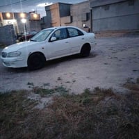 سياره نيسان صني 2002حره للبيع كير محرك شرك صدر نص عمر توايتر نضاف كهرب...