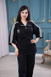 تراك نسائي • قطن ليكرا • مقاسات L‑3XL