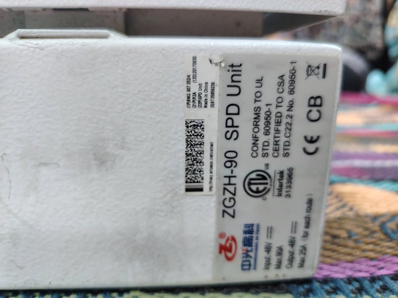 متوفر بوردات بهذا الشكل لحماية منظومات dc من ارتفاع الجهد المفاجى بأسعار مناسبة


**إذا كنت صاحب هذا الإعلان وتريد حذفه لأي سبب، رجاءا أرسل رسالة إلى الدعم الفني**