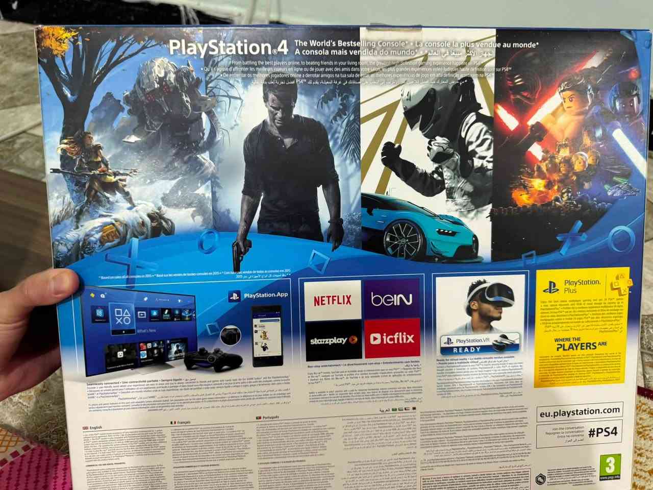 للبيع  ps4 slim سعة تخزين 500GB مع كامل الملحقات الاصلية جهاز نظيف ما مفتوح مع ستاند تبريد و شاحن جويستك 

للبيع xbox series s سعة تخزين 512GB مع كامل المحلقات الاصلية جهاز مستخدم فقط 5 مرات مضموم مع ستاند تبريد و بطارية جويستك الرسمية من XBOX 

أخوان قطعتين نظيفات شكد ما تتصورون محافظ عليهن كلش هواي الي يحب يستفسر عن السعر او اي تفاصيل ثانية موجود خاص و موجود واتساب اتصال ***********
