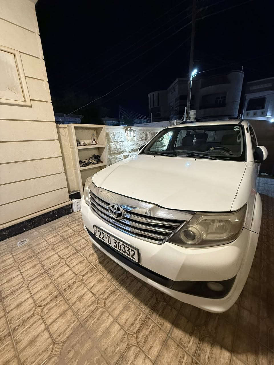 سلام عليكم
تيوته فورجنر موديل 2013 

محرك 4v

كير فور ويل 

سياره كلين 

كير ومحرك شرط انطيك 

كلث قطع تبريد 

حساسات خلفيه 

رقمه اربيل 

سعر سياره 210 وبيه مجال بسيط 

مكان سياره صلاح الدين

***********
