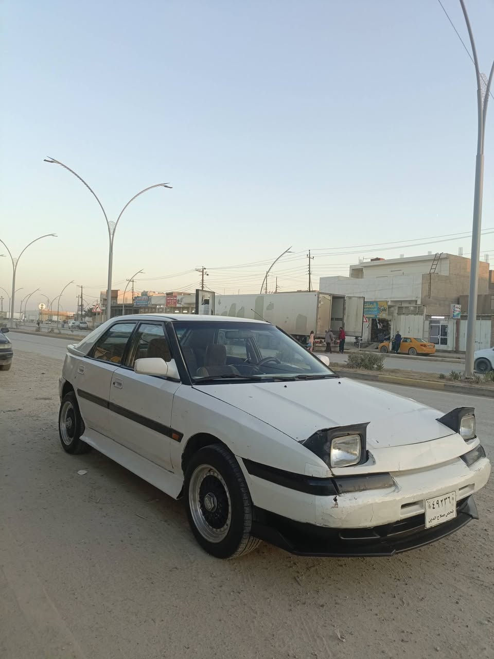 للبيع مازده صرصر رقم فحص صلاح الدين شرط التحويل كير محرك شرط تخم تاير ويل سبورت جدد صدر امامي خلفي نضيف السعر 18 وبيها مجال بصيط مكان صلاح الدين سامراء رقم ***********
