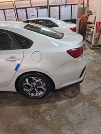 كيا فورتي موديل 2019ماشيه ٨٥ حادثه امريكيه شويه من البنيد وجاملغ مبادل...