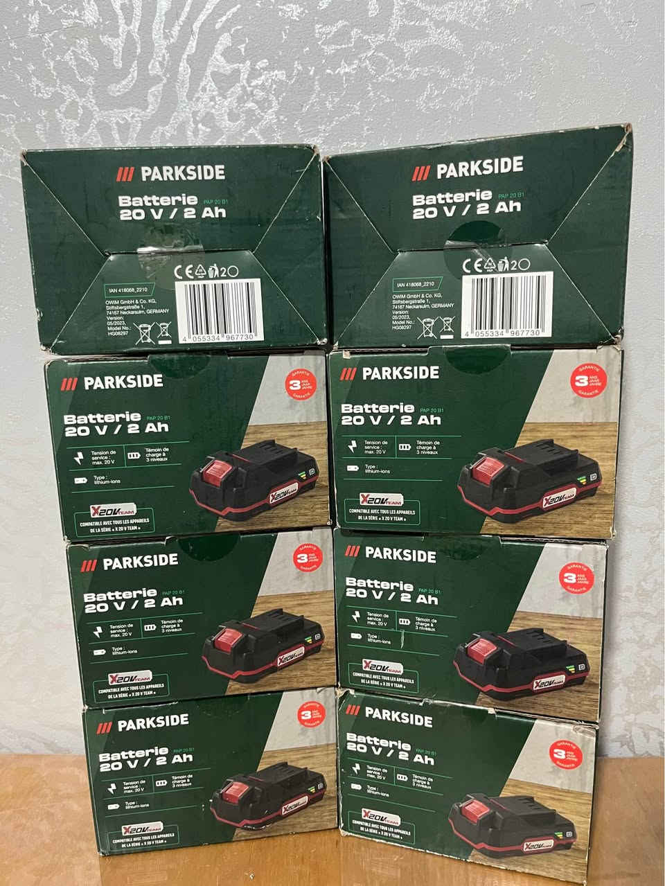 Batterie 20 V 2 Ah Parkside وهران, الجزائر


**إذا كنت صاحب هذا الإعلان وتريد حذفه لأي سبب، رجاءا أرسل رسالة إلى الدعم الفني**