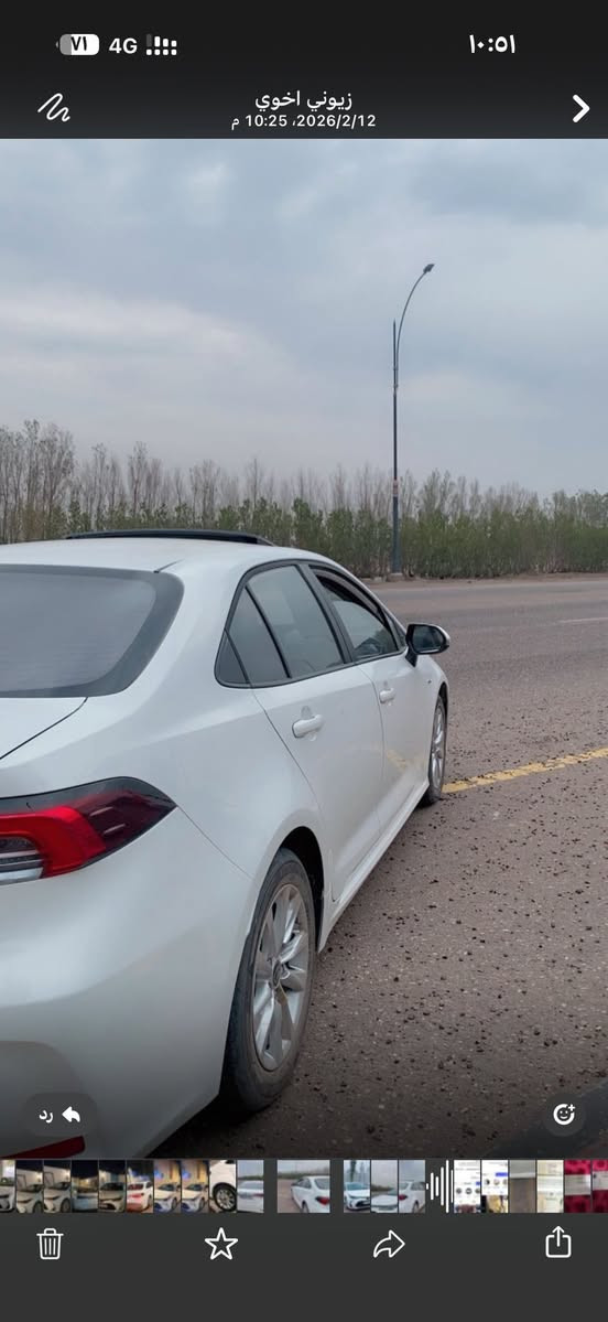 السلام عليكم
كورلا  هايبرد 2025  تجميع صيني 

ماشيه 5000

 رقم بغداد الدولي

سياره مال اقساط مطلوبه للمصرف

المقترض والكفيل بـ بغداد 

عنوان البصره ابو الخصيب

***********
