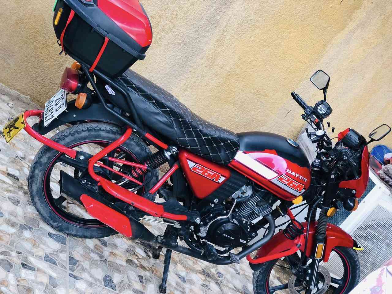 للبيع دراجه دايون موديل 22. مرقمه رقم ديالى بأسمي.دراجه بلاديه وضع شركه مال جناي ونضيفه السعر(2100) مكاني ديالى الخالص. *********** متواجد واتساب
