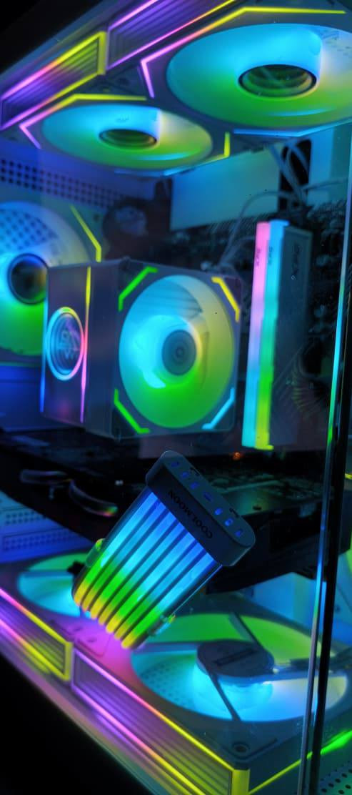 كيس للبيع 
معالج r5 5500
كرت شاشة asus GTX 1070 Oc 
رامات 32gb 3200 hz  xpg 
M.2 1tb 
بور سبلاي 650 watt 
كيس  snowman cs049
السعر 725 مكاني الفلوجة رقمي ***********
