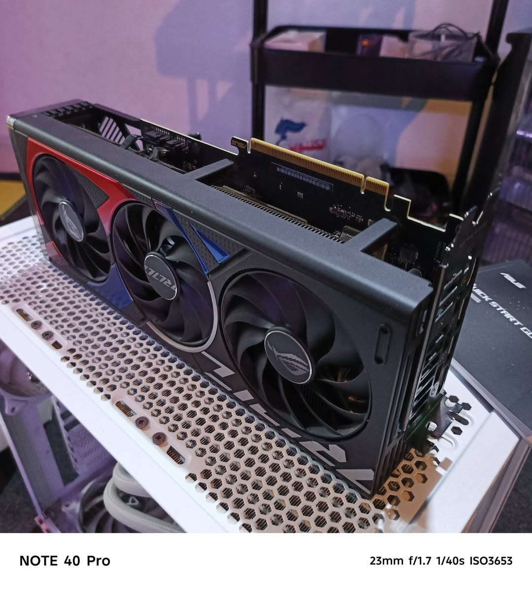 سلام عليكم جميعا سعر ٥٥٠ الف دينار عراقي قفل والروج معروف بقوت تبريده واداءه وتفاصيل وفحص عدي مقاطع البارحه مسويهن مكان نجف لا يوجد توصيل . 

RTX 4060 ROG STRIX 💪

***********
