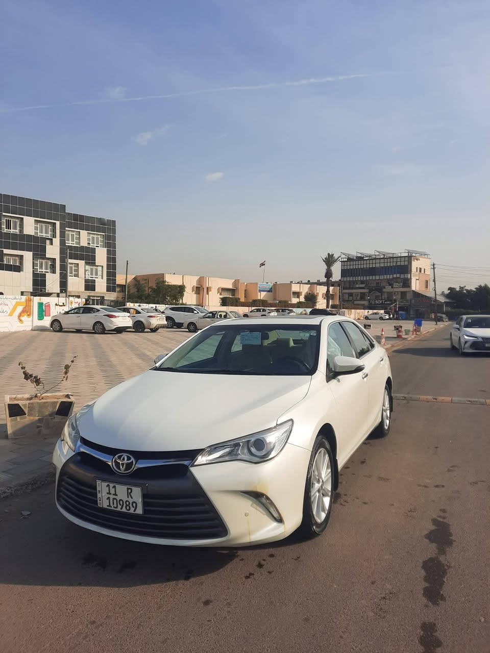 السلام عليكم كامري خليجي موديل ٢٠١٦ فول مواصفات مكفولة كفالة عامة جديدة على وضع الشركة ماشية ٣٩ مكانها بغداد حي الجامعة  الاتصال على الأرقام *********** ***********
