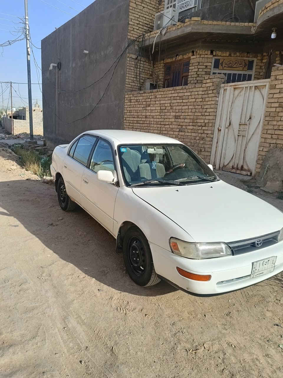 السلام عليكم كورلا للبيع موديل 93 سنويه 2028 مكينه 1600 گير ومكينه شرط تبريد ثلج تحويل ثاني يوم سياره جاهزه من كلشي مكان  ناصرية الغراف السعر 58 وبيها مجال
***********
