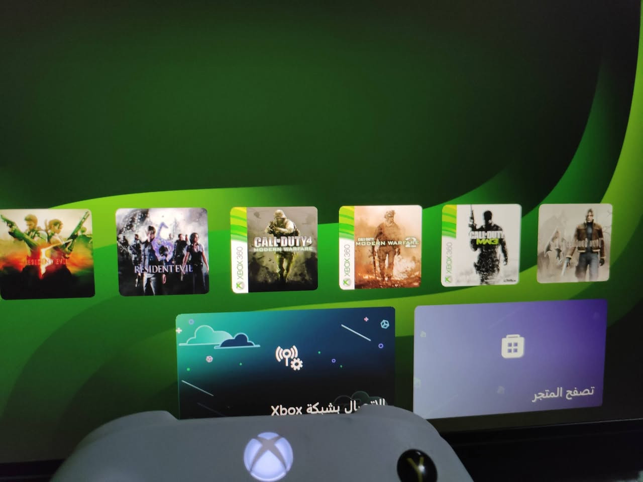 للبيع اكس بوكس سيريس اس 512
نظيف كلش لا مصلح ولامفتوح 
وياه ذني الألعاب هم + ملحقات كاملة 
السعر 350 الف مكاني بغداد الكرخ وعندي توصيل هم شراي خاص


**إذا كنت صاحب هذا الإعلان وتريد حذفه لأي سبب، رجاءا أرسل رسالة إلى الدعم الفني**