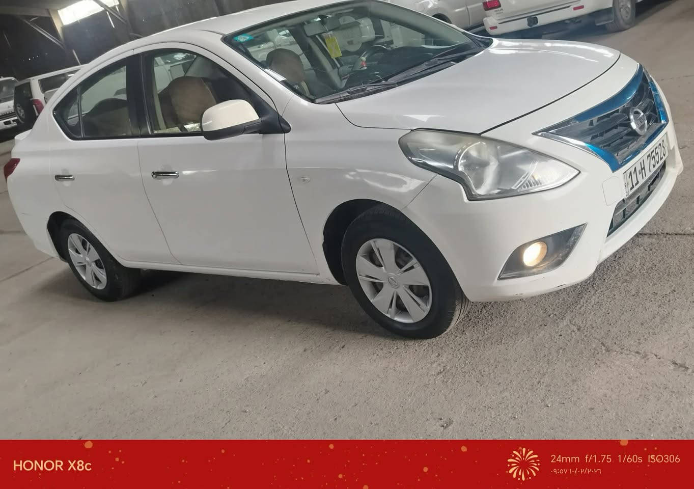 السلام عليكم
نيسان سني  ٢٠١٩ بليتة زرقاء 

مكينتها مكفولة كفالة عامة من كلشي 

بيها بارد قليل بالجاملغ مكفولة من الحادث  
ماشية112
رقم بغداد الإنكليزي السعر ١٠٧ ورقة  
مكان السيارة بغداد البلديات 

 الاتصال او واتساب   ***********
