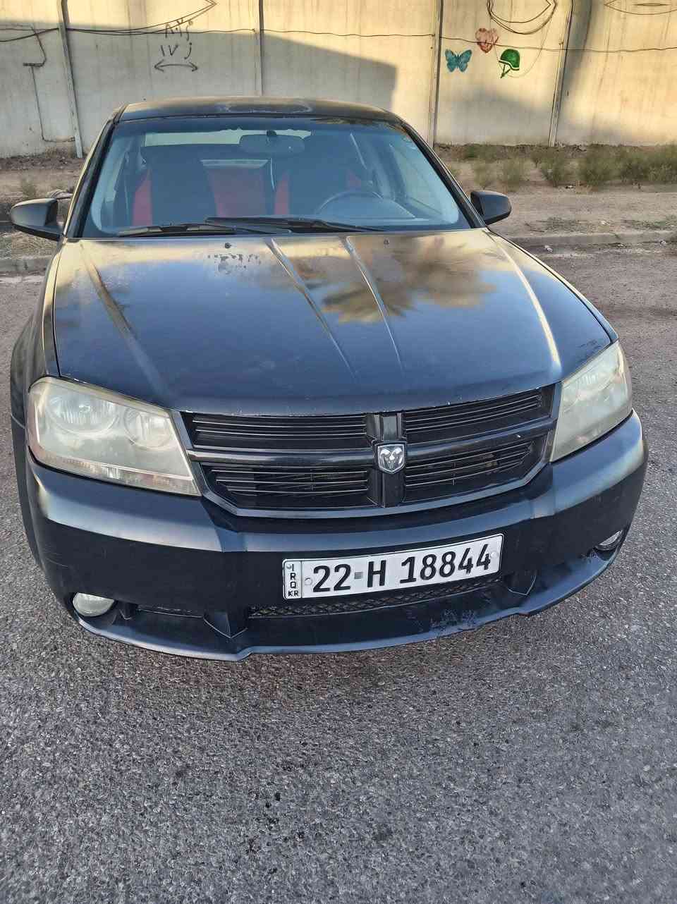 السلام عليكم دوج افنجر موديل ٢٠٠٨رقم أربيل الجديد باسمي تحويل او وكاله سنويه لسنه ٣٠ لون اسود وارد أمريكي حادثها جاملغ اماميه فقط بدون دواخل بيها جراد السياره موضحه بصور كير محرك تبريد كله تمام تخم تير دواخل نظيفه كهربيات السياره بلاديه كلها بدون اي جطل السعر ٥٧وبيه مجال مكان السياره بغداد حي العامل للاتصال *********** وبيه وتساب بغداد, العراق
