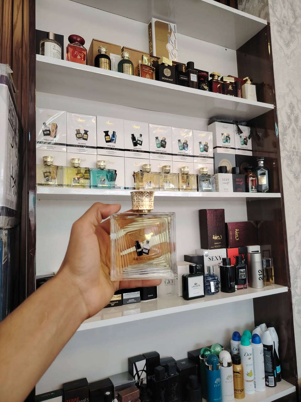 تشكيلة مميزة من عطور سمارت ماركات 🔥ثبات وفوحان يدوم طول اليوم 😍روائح فخمة تناسب الشباب والذوق الراقي ✨

📦 يوجد توصيل لجميع محافظات العراق بسعر 5000 فقط.📲 للطلب أو الاستفسار راسلنا على الخاص أو واتساب: ***********

الشرقاط السوق الجديد شارع الخياطين رقم المحل 29 ازياء تميم مقابل مجمع السلام
