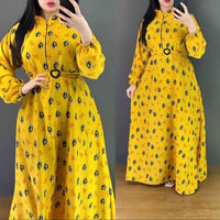 فستان نسائي • دبل كلوش • خامة مارينا