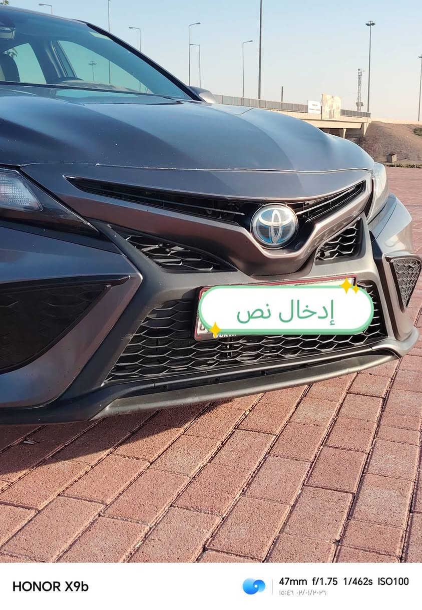 يالله
‏2022  𝐓𝐎𝐘𝐎𝐓𝐀 𝐂𝐀𝐌𝐑𝐘-𝐗𝐒𝐄 

Hybrid

تويوتا كامري (SE) موديل : 2022 امريكي 🇺🇸

اللون : رصاصي 

عداد المسافة :  85 الف

حجم المحرك : 2.5L ( 4.سلندر )

                                 (هايبرد 🔋)

الضرر : جاملغ امامي  نفس مصلح  و البنيد صبغ (بدون دواخل) 

‏

المواصفات : SE

ابواب  بصمة

شاشة  كبير

كاميرا خلفية 

ويل 18 الرياضي 

حساسات خلفيه

هاند بريك بصمة

رادار امامي 

‏‎رادار جانبي (نقاط عمياء)

‏‎حساسات خلفي 

مانع انزلاق+𝐀𝐁𝐒

3انظمة  (𝐄𝐂𝐎) (𝐍𝐎𝐑𝐌𝐀𝐋)(𝐒𝐏𝐎𝐑𝐓)

نظام EV MODE

تحكيم استيرن+ شفتات استيرن

كشنات جلد ، كشنات كهربائي

لايتات  عدسة زينون بيلادي

مثبت سرعه تفاعلي قيادة اليه 

مكاني الرمادي الأنبار 

السعر ١٩٥ وبيه مجال 

رقم بغداد الجديد

***********
