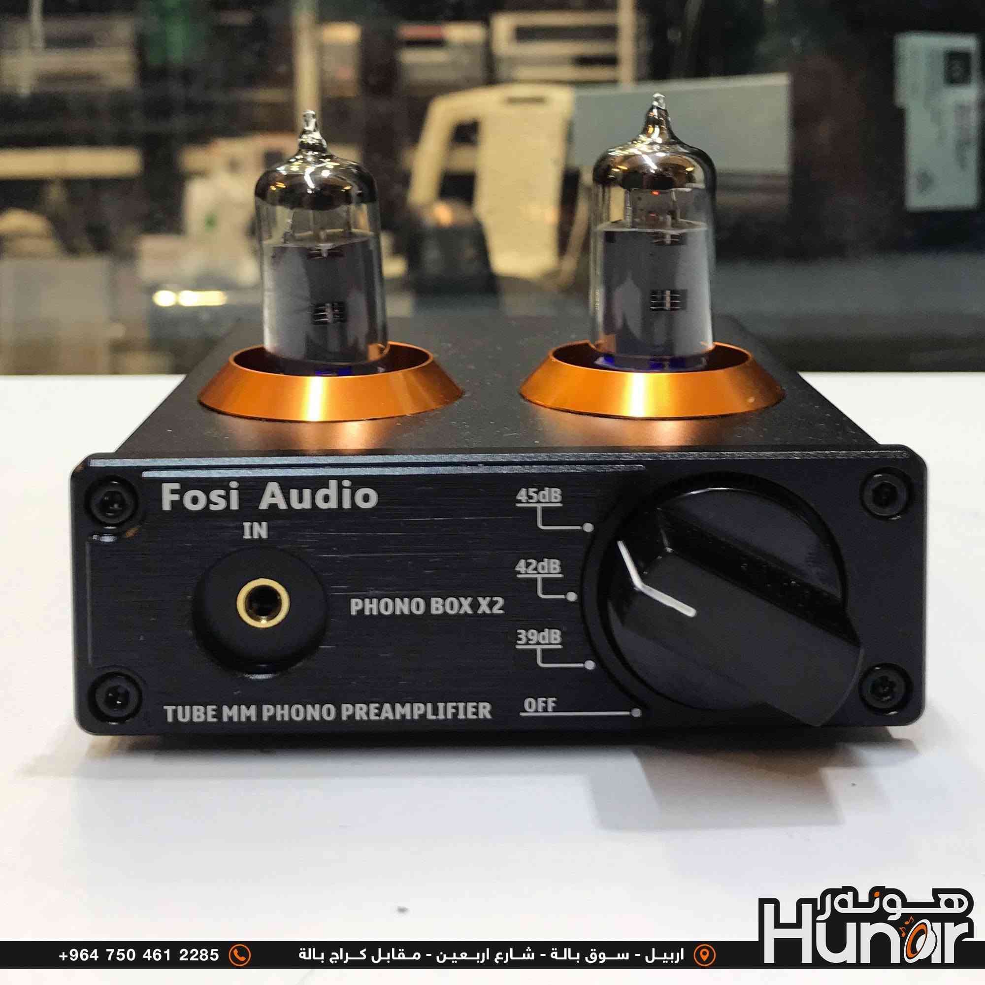 Fosi Audio Box X2 Phono Preamp for MM Turntable Phonograph Preamplifier with Gain Gear Mini Stereo Audio Hi-Fi Pre-Amplifier for Record Player with DC 12V Power Supply
Fosi Audio Box X2 Phono Preamp for MM Turntable Phonograph Preamplifier with Gain Gear Mini Stereo Audio Hi-Fi Pre-Amplifier for Record Player with DC 12V Power Supply
( کوردی • عربي )

🟢توصيل موجود الي جميع المحافضات
🟡گەياندن هەیە بۆ هەموو شوێنێک

🟠مــعـرض هــونـەر
🔸للـصوتــیات(امبلیفایر• سماعة• رادیو• انتیك• مایكروفون)
🔸عــنـوان• اربیل سوق بالة • شارع اربعین
🔸مـوبایـل• ***********
                   ***********

🔵پـێـشانـگای هــونـەر
🔹بۆ ئامێری دەنگی و کارەبایی(ئیمپلیفایر• سەماعە• ڕادیۆ• مایکرۆفۆن)
🔹ناونیـشان• هەولیر • بازاری لەنگەی ٤۰م
🔹مـــۆبـایـل• 
***********
***********

•••••••••••••••••••••••••••••••••••••••••••••••••••
#iraq #kurdistan #duhok #zaxo #hawler #karbala #slemani #erbil #baghdad #kurd #kurdish #akre  #karkuk #kuwait #najaf
#amplifier #audio #subwoofer #sound #music #audiophile #bass #stereo #amplifiers #speaker #soundsystem #speakers
#اربيل #العراق #بغداد

