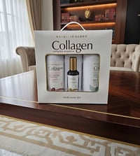 بكج الكولاجين الثلاثي  مفيد للشعر المتطاير و المنفوش و الجاف و متضرر  ...