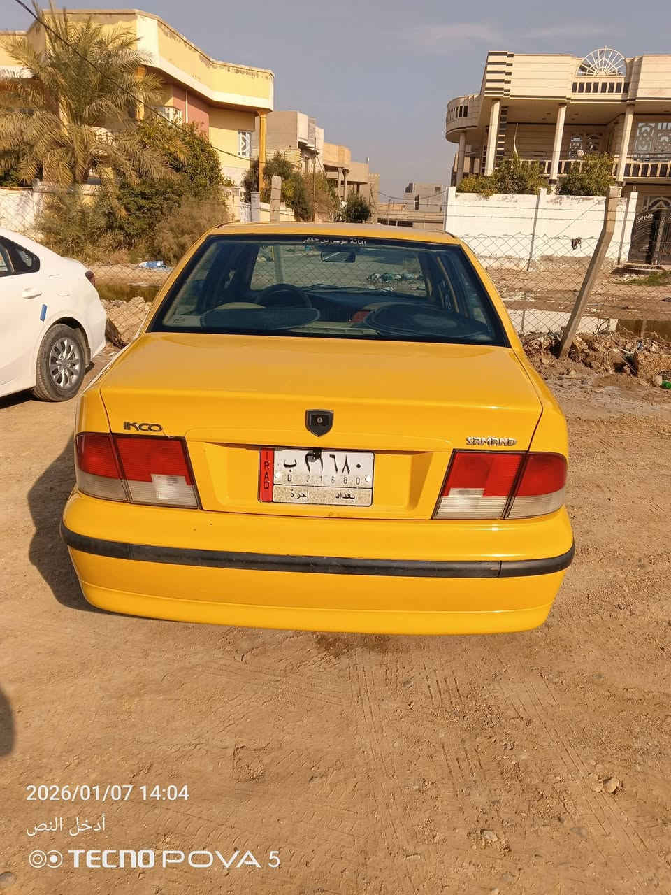 #منـ رخصةـالادارهـ المجومعه ـالمحترمه
سيارة سمند موديل 11 مصبوغةصبغ حزام جمالية مصفرة هيئة وغرامات سيارة رقم بغداد مشروع وطني سيارة باسمي سعر 35ورقة وبيها مجال للشراي او مراوس سيارة خصوصي ***********  مكاني واسط نعمانية
