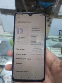 موبايل redmi note 8 pro   128 كيكا رام 6  60 فريم ببجي   مبدل شاشة اصل...