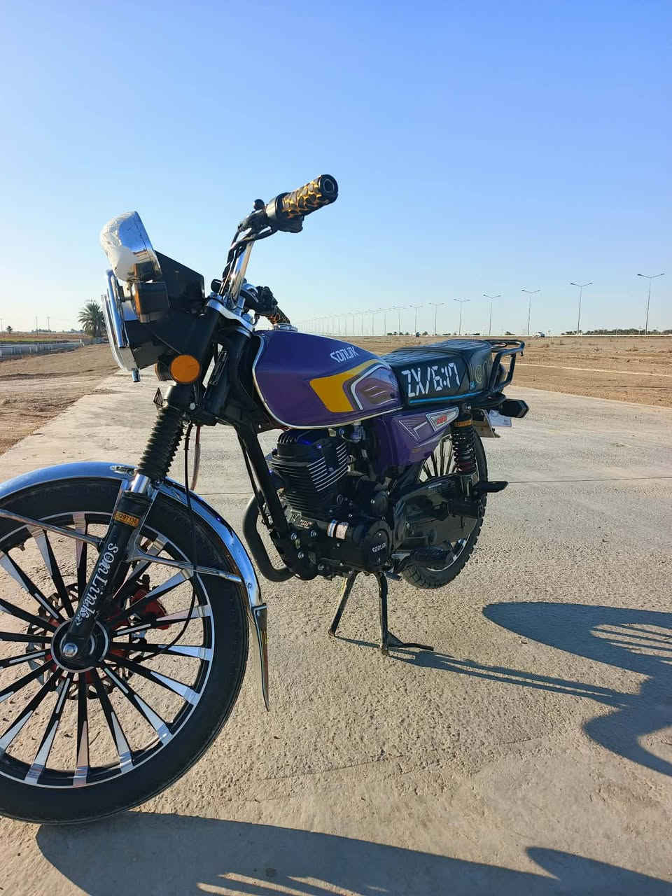 سلام عليكم ورحمه الله وبركاته
دراجه لبيع موديل25 مكينه 200 ضاغطة وزنجيل
وراق 2 دراجه خير من الله مكفوله من كلشي بس شقل. تطلع سعر875بيهة مجال *********** مكان الانبار الكرمه قريب ع سبع البور ع جسر ماجد 
الي مو شراي لا تعبني ولا تعبك سوك كلشي بيه 
دمن وافق حب🥰
