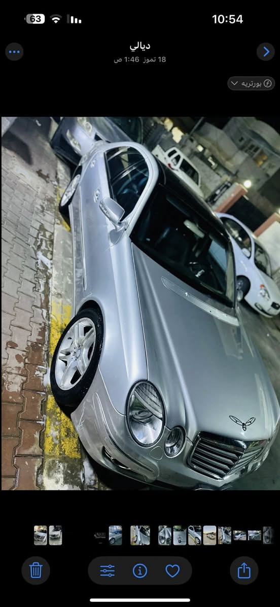 من رخصه الادمن المحترم🌹مارسدس ام عيون 2004محدث فول مواصفات  البجم الي 2006 لون سلڤر رقم سنويه كله جديد شمالي بسمنه الضرر صبغ قطعه جاملغ الخلفي او التكمه صابغينه علمود توحيد لون اب شرط بدون حادث او دواخل كير محرك بشرط تخم تاير جديد السياره بيه ملاحضات صغير اولاً البانوراما ميشتغل يحتاجله ضراع او الكشنات او البرده الخلفيه والباقي كله اب شرط سياره داخله الي عراق 2017
 مكاني ديالی السعر135او بي مجال الرقم ***********
