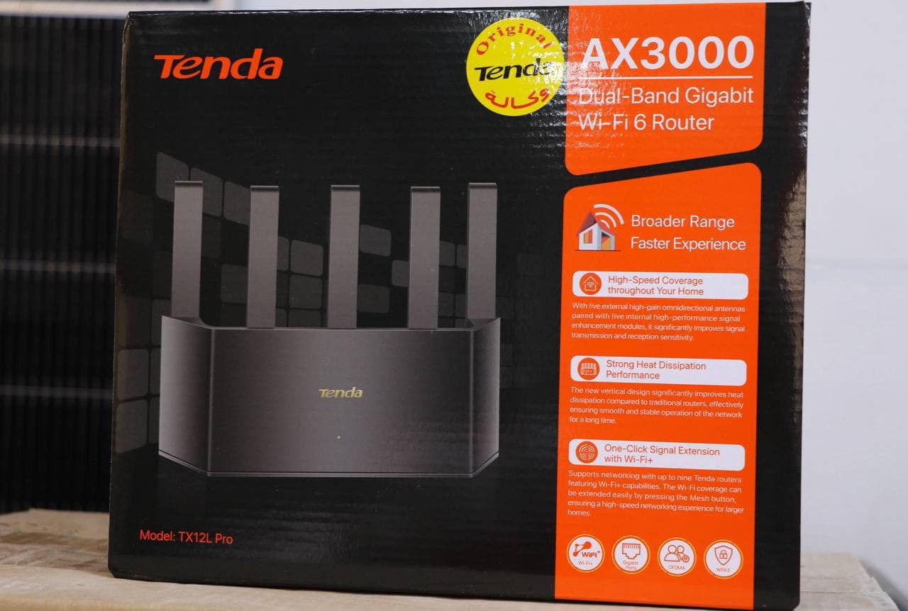 🧡توفرت راوترات تيندا🔥🔥 

🟠F3……15.000
🟠F6……18.000
🟠Ac6……25.000
🟠Ac8….26.000
🟠Ac5….24.000

🟠Tx2L pro-Ax1500
🔸بسعر….35.000

🟠Tx12L pro-Ax3000
🔸بسعر….60.000

🟠TE6L pro-Ax5100–wifi7
🔸بسعر….75.000


**إذا كنت صاحب هذا الإعلان وتريد حذفه لأي سبب، رجاءا أرسل رسالة إلى الدعم الفني**