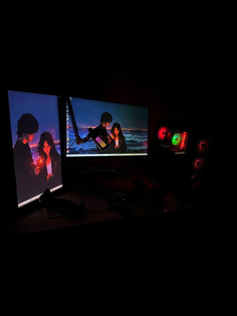 السلام عليكم حبايب PC للبيع نضيفة كلش ب نسبة 90%. سبب البيع دراسة للبيع ست اب كامل او فقط pc

1 كارت الشاشة: VGA RTX 5060 ZOTAC SOLO 8GB 1
2 المعالج: INTEL CORE I5-14400F TRY EDITION 1
3 اللوحة الأم: H610 MSI M-S DDR4 1
4 الرامات: 16GB(8X2) 3200MHZ RGB ADDLINK 1
5 الهارد: C970 PLUS 1TB GEN4 NVME M.2 3DNAND 6300MB-DAHUA 1
6 مزود الطاقة: PSU FSP HYDRO K PRO 600W BRONZE HP2 1
7 مبرد المعالج: MNTOB MN-210 ALPHA DUAL RGB CPU COOLER 1
8 الكيس: MNTOB MN-2095B VENOM XX 4FAN RGB 1

السعر مليون 300 وبيها مجال
فقط البي سي 
أما إذا الست اب كامل تكدر تتفضل بالخاص


**إذا كنت صاحب هذا الإعلان وتريد حذفه لأي سبب، رجاءا أرسل رسالة إلى الدعم الفني**