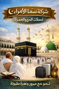 عمرة ١٤٤٧ • الخطوط السعودية بغداد • برنامج ١٠ أيام
