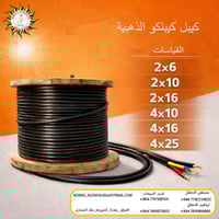 كيبل كيبلكو الذهبية #like_jordin (جملة فقط) متوفره جميع القياسات  للاس...