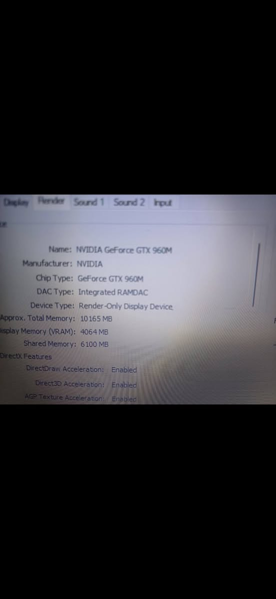 لابتوب lenovo y50 كرت شاشة gtx960 جيمنج


**إذا كنت صاحب هذا الإعلان وتريد حذفه لأي سبب، رجاءا أرسل رسالة إلى الدعم الفني**