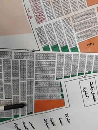 قطعه للبيع مقاطعه٢ /١٠مساحه ١٢٥متر رقم القطعه (4242)اتصال واتساب 07710...