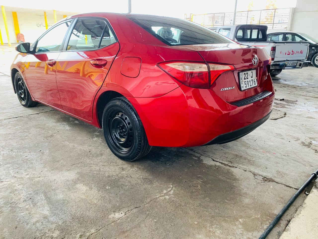 سلام عليكم سياره للبيع كورلا موديل 2017 رقم اربيل بسمي ضرر قطعتين السعر 135 بيه مجال قليل رقم الهاتف ***********
