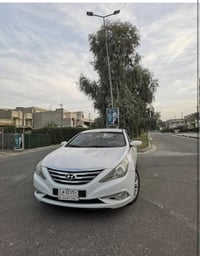 سوناتا خليجي موديل 2013 كير مكينه صدر كله نظيف بيها بس  صبغ بابتين وبن...