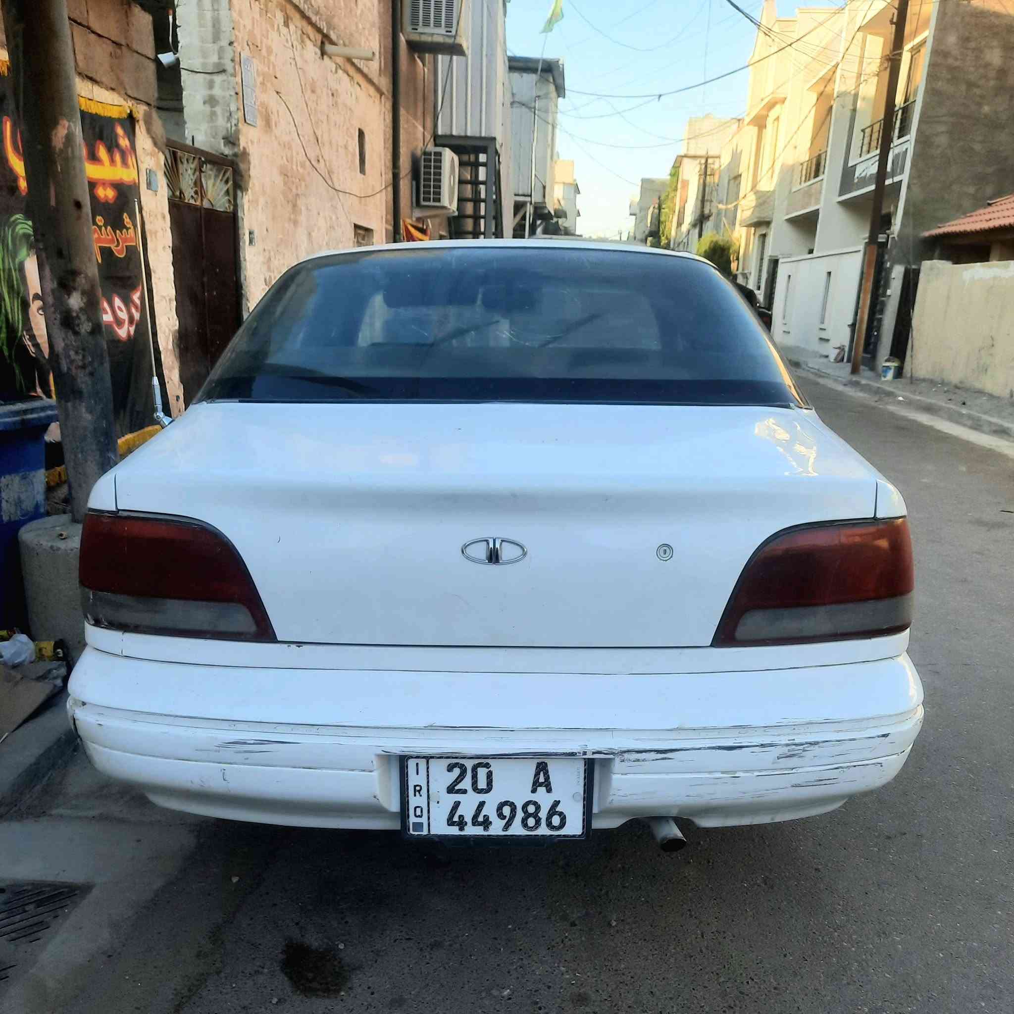 السلام عليكم  سيارة برنس موديل97رقم انكليزي بسمي رقم ديالى ثاني يوم تحويل السعر 25ورقه وبيها مجال حك الجيه العنوان بغداد الطوبجي شارع المرور رقم الموبايل ***********بي واتساب
