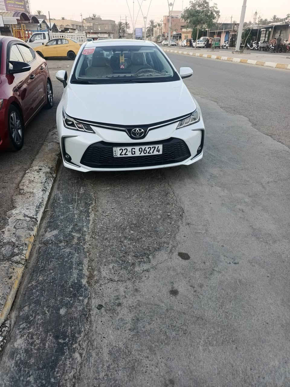 كورلا ٢٠٢٤ساز
محرك ١٨ 
فول مواصفات كفالة عامه
رقم اربيل بااسمي 
ماشيه ٤٠ 
للبيع السعر ١٨٥ بيها مجال
مكاني الانبار هيت 
***********
