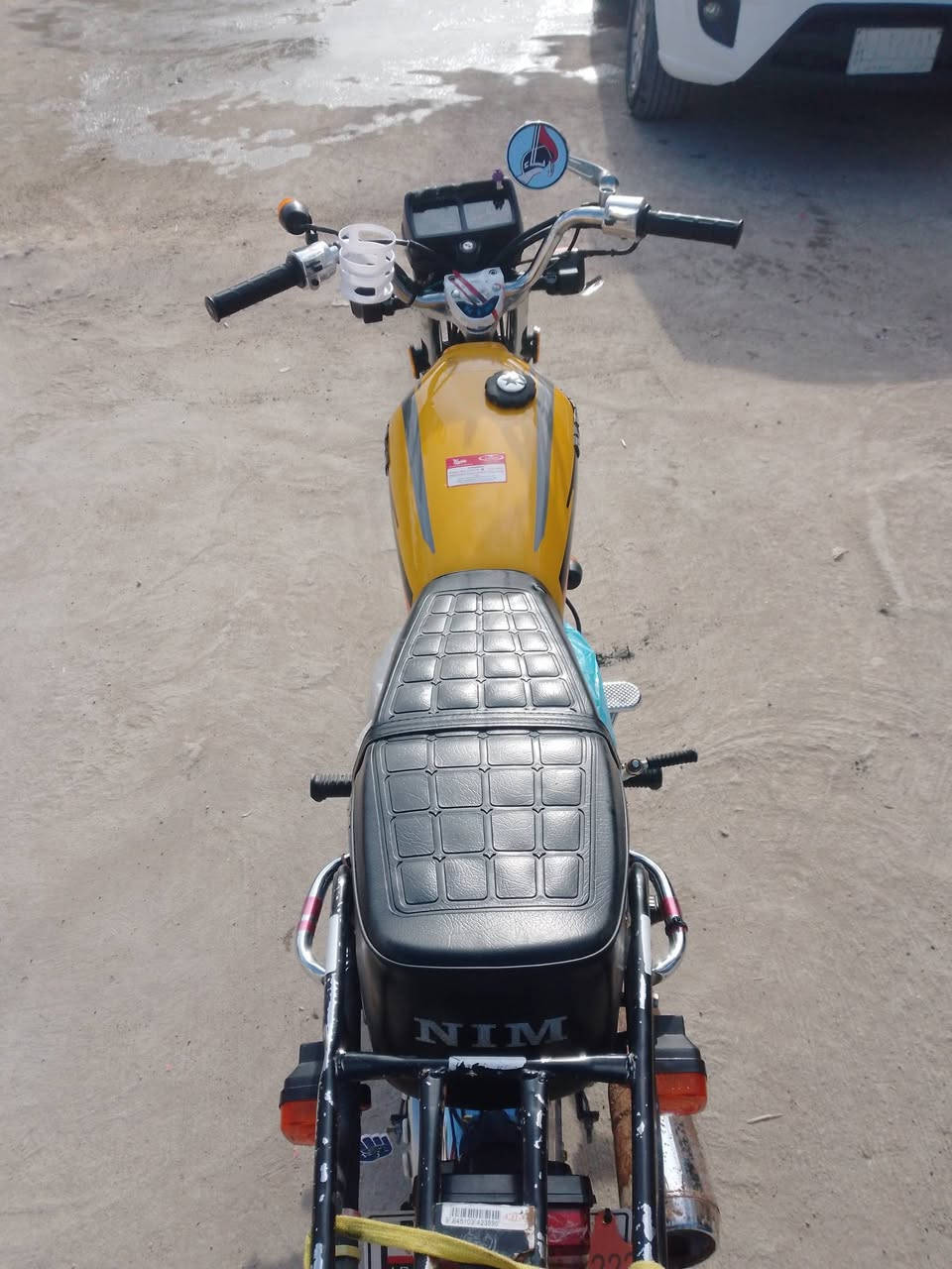 اسلام عليكم دراجه شبه اصلي اشاير لايتات شغالات 
للبيع موديل 2025 الشراي يتصل ***********
